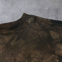 Load image into Gallery viewer, The Mountain (2011) Tiger Animal Wildlife Graphic Brown Tie Dye T-Shirt
