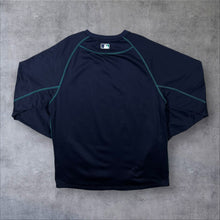 Load image into Gallery viewer, Majestic MLB Seattle Mariners Embroidered Baseball Logo Polyester Sports Sweatshirt
