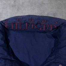Load image into Gallery viewer, Vintage Tommy Hilfiger Tartan Check Colour Block Reversible Down Feather Puffer Jacket
