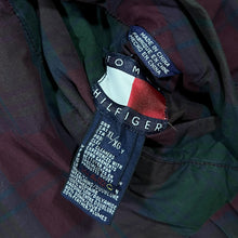 Load image into Gallery viewer, Vintage Tommy Hilfiger Tartan Check Colour Block Reversible Down Feather Puffer Jacket
