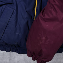 Load image into Gallery viewer, Vintage Tommy Hilfiger Tartan Check Colour Block Reversible Down Feather Puffer Jacket
