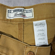 Load image into Gallery viewer, Vintage Levi's Workwear Fit Brown Distressed Heavy Cotton Carpenter Denim Jeans
