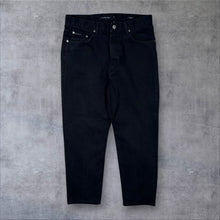 Load image into Gallery viewer, Early 00's Calvin Klein CK Jeans "Easy Fit" Tapered Black Denim Jeans
