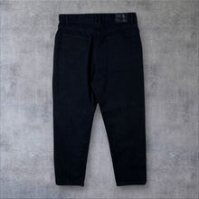 Load image into Gallery viewer, Early 00's Calvin Klein CK Jeans "Easy Fit" Tapered Black Denim Jeans
