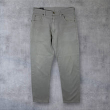 Load image into Gallery viewer, Vintage Lee "Portland" Faded Distressed Grey Straight Leg Denim Jeans
