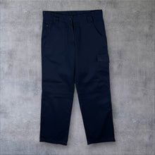 Load image into Gallery viewer, Dickies Classic Navy Blue Skater Workwear Straight Leg Cargo Trousers
