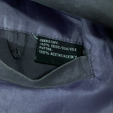 Load image into Gallery viewer, Vintage Cartouche 100% Silk Faded Purple Lightweight Zip Bomber Jacket
