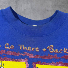 Load image into Gallery viewer, Vintage Looney Tunes (1997) Tweety Slogan Graphic Blue Sweatshirt

