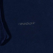 Load image into Gallery viewer, Early 00's Reebok Mini Logo Navy Blue Fleece Zip Hoodie
