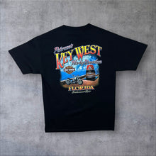 Load image into Gallery viewer, Harley Davidson Motorcycles (2015) "Key West Florida" USA Biker Graphic Black T-Shirt
