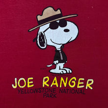 Load image into Gallery viewer, Vintage 70's Artex Snoopy "Joe Ranger" Yellowstone USA Single Stitch Tourist T-Shirt
