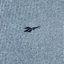 Load image into Gallery viewer, Vintage Reebok Embroidered Mini Logo Ribbed Grey V-Neck Sweatshirt
