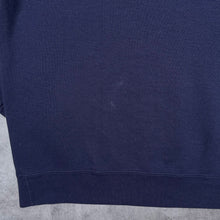 Load image into Gallery viewer, Vintage Hawaii "Waikiki Beach Honolulu" Embroidered Tourist Navy Blue Sweatshirt
