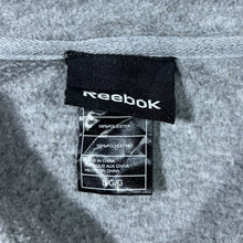 Load image into Gallery viewer, Reebok MLB Boston Red Sox Baseball Embroidered Logo Grey 1/4 Zip Fleece Sweatshirt
