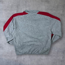 Load image into Gallery viewer, Reebok MLB Boston Red Sox Baseball Embroidered Logo Grey 1/4 Zip Fleece Sweatshirt
