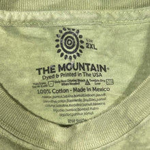 Load image into Gallery viewer, The Mountain Native American Horse Graphic Green Tie Dye Cotton T-Shirt
