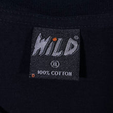 Load image into Gallery viewer, Early 00's Wild Dolphin Ocean Marine Wildlife Graphic Black Cotton T-Shirt
