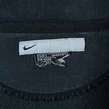 Load image into Gallery viewer, Early 00's Nike Classic Faded Black Mini Swoosh Logo 1/4 Zip Pullover Sweatshirt
