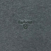 Load image into Gallery viewer, Barbour Classic Grey Embroidered Mini Logo Cotton 1/4 Zip Sweater Jumper
