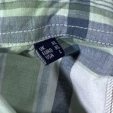 Load image into Gallery viewer, Barbour "Regular Fit" Green White Mix Plaid Check Short Sleeve Cotton Shirt
