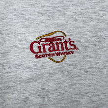 Load image into Gallery viewer, GRANT’S SCOTCH WHISKY Embroidered Logo Drinks Promo T-Shirt
