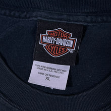 Load image into Gallery viewer, Vintage Harley Davidson Motorcycles (2004) Boerne Texas Biker Faded Black T-Shirt
