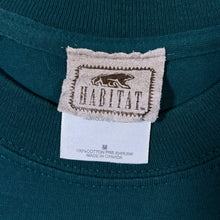 Load image into Gallery viewer, Vintage 90's Habitat "Brevard Zoo" Rainforest Wildlife Tourist Graphic Green T-Shirt
