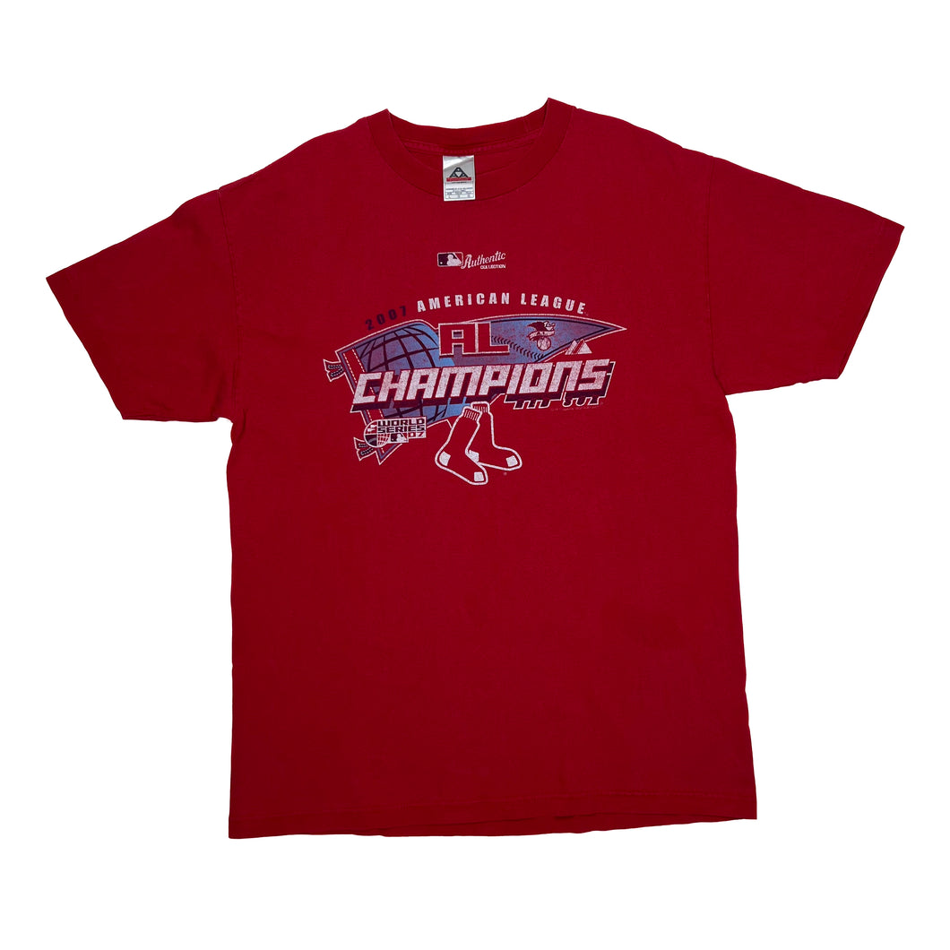 MLB BOSTON RED SOX “AL Champions 2007” Baseball Graphic T-Shirt