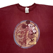 Load image into Gallery viewer, THE DISNEY STORE Mickey Mouse Character Distressed Faded T-Shirt
