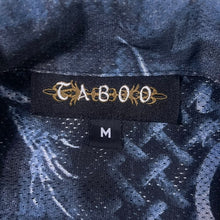 Load image into Gallery viewer, Early 00's Taboo Made In USA Gothic Fantasy All-Over Print Patterned Polyester Shirt
