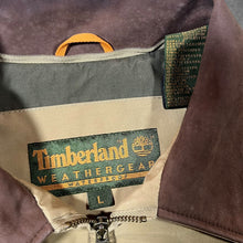 Load image into Gallery viewer, Vintage Timberland Weathergear Fall 2003 Leather Collar Cotton Blend Field Jacket
