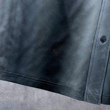 Load image into Gallery viewer, Early 00's Clockhouse C&amp;A Goth Y2K Grey Mix Patterned Polyester Short Sleeve Shirt
