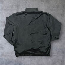 Load image into Gallery viewer, Early 00's XPS Goth Y2K Dragon Graphic Black Polyester Cotton Long Sleeve Shirt
