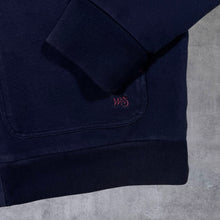 Load image into Gallery viewer, White Stuff Dark Navy Heavy Cotton Zip Sweatshirt Top
