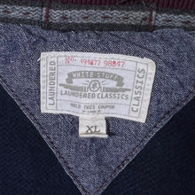 Load image into Gallery viewer, White Stuff Dark Navy Heavy Cotton Zip Sweatshirt Top
