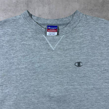 Load image into Gallery viewer, Vintage Champion Made In Mexico Embroidered Mini Logo Grey Crewneck Sweatshirt
