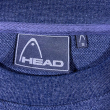 Load image into Gallery viewer, Vintage Head Classic Blue Embroidered Mini Logo Crewneck Sweatshirt
