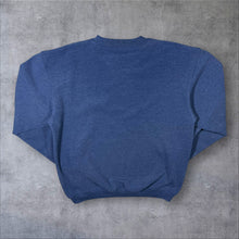Load image into Gallery viewer, Vintage Head Classic Blue Embroidered Mini Logo Crewneck Sweatshirt
