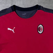 Load image into Gallery viewer, Puma AC Milan 2020 - 2021 Football Club Red Short Sleeve Cotton T-Shirt
