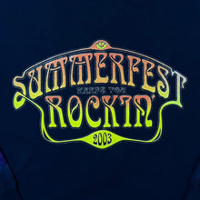 Load image into Gallery viewer, Vintage Sundog "Summerfest Keeps You Rockin 2003" Music Band Tie Dye Long Sleeve T-Shirt

