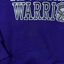 Load image into Gallery viewer, Vintage Russell Athletic "Riverside Warriors" College Made In USA Purple Sweatshirt
