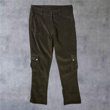 Load image into Gallery viewer, DOPE Moleskin Effect Skater Straight Leg Trousers
