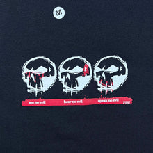 Load image into Gallery viewer, Early 00’s Dope FSU "See No Evil" Skater Graphic Dark Grey Black T-Shirt
