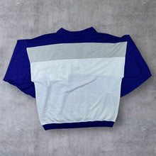 Load image into Gallery viewer, Vintage 90’s Puritan Colour Block Striped 1/4 Button Pullover Sweatshirt

