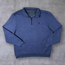 Load image into Gallery viewer, Izod Saltwater Classic Essential Embroidered Mini Logo 1/4 Zip Sweatshirt
