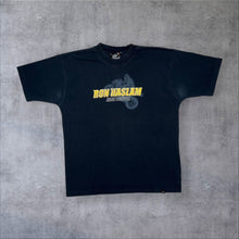 Load image into Gallery viewer, Early 00’s Onfire “Ron Haslam Race School” Moto GP Superbike Spellout Graphic T-Shirt
