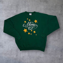 Load image into Gallery viewer, Vintage 90’s Santee The Merry Side Of Sears Holiday Souvenir Graphic Sweatshirt
