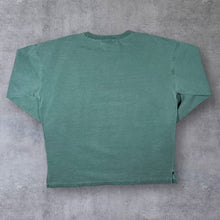 Load image into Gallery viewer, EDDIE BAUER Classic Essential Washed Green Made In USA Crewneck Sweatshirt
