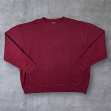 Load image into Gallery viewer, Croft &amp; Barrow Classic Heavy Cotton Red Crewneck Sweatshirt
