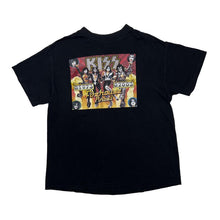 Load image into Gallery viewer, Vintage Tennessee River (2003) KISS &quot;Fireball Pinball&quot; Glam Metal Hard Rock Band T-Shirt
